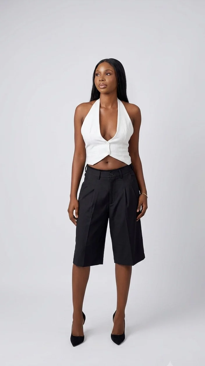 Tailored Bermuda Set